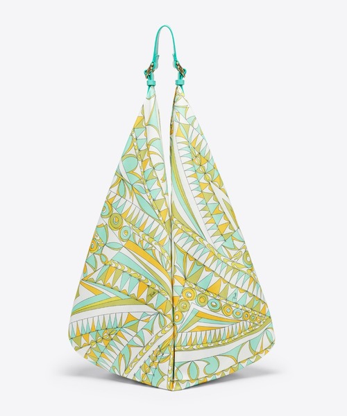 ⭐️美品⭐️EMILIO PUCCI 幾何学模様ショルダーバッグ Emilio Pucci エミリオ・プッチ ショルダーバッグ プッチ柄