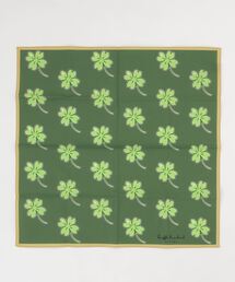 NANO universe | Dieffe Kinloch/別注LUCKY CLOVER コットンハンカチーフ(バンダナ/スカーフ)