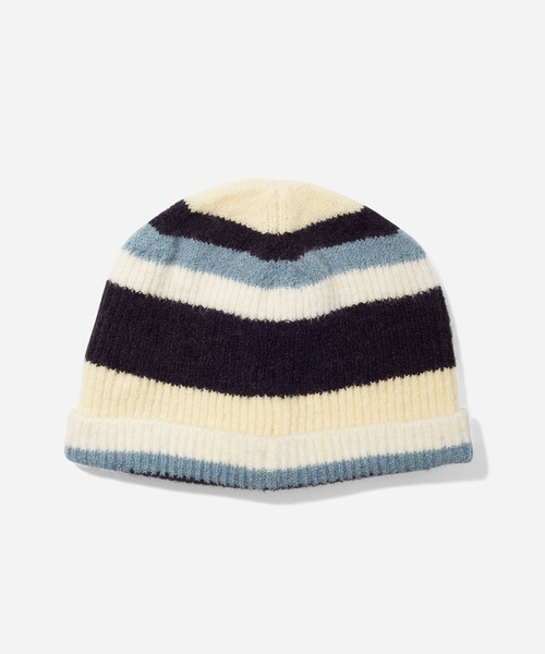 【セール】Mohair Stripe Beanie（ニットキャップ/ビーニー）｜Saturdays NYC（サタデーズ ニューヨークシティ ）