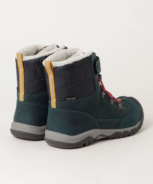 KEEN（キーン）の「GRETA BOOT WP / グレタ ブーツ ウォータープルーフ / キッズ ブーツ（ブーツ・キッズ・ブルー系その他・21cm/22cm/23.5cm/22.5cm/20cm）」の3枚目の写真