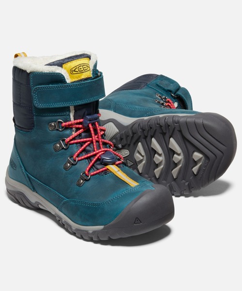 KEEN（キーン）の「GRETA BOOT WP / グレタ ブーツ ウォータープルーフ / キッズ ブーツ（ブーツ・キッズ・ブルー系その他・21cm/22cm/23.5cm/22.5cm/20cm）」の5枚目の写真