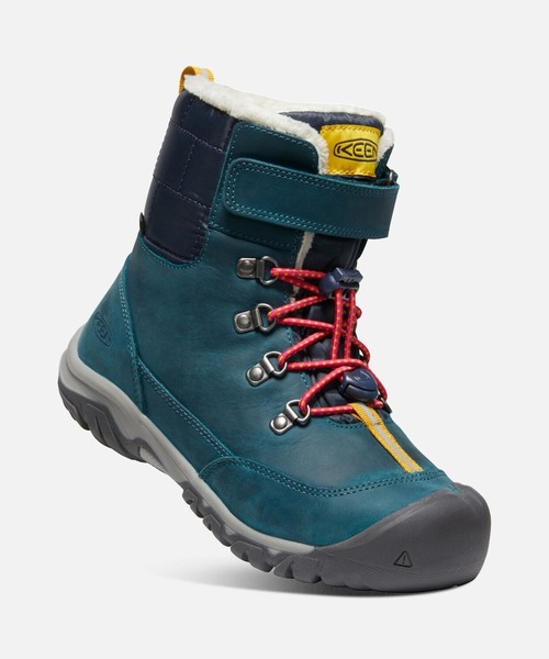 KEEN（キーン）の「GRETA BOOT WP / グレタ ブーツ ウォータープルーフ / キッズ ブーツ（ブーツ・キッズ・ブルー系その他・21cm/22cm/23.5cm/22.5cm/20cm）」の6枚目の写真