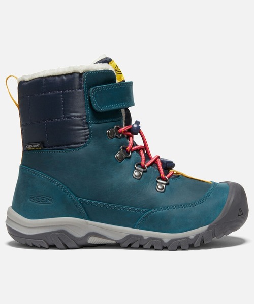 KEEN（キーン）の「GRETA BOOT WP / グレタ ブーツ ウォータープルーフ / キッズ ブーツ（ブーツ・キッズ・ブルー系その他・21cm/22cm/23.5cm/22.5cm/20cm）」の7枚目の写真