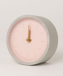 ☆【SUCK UK】サックユーケー Pink Concrete Clock