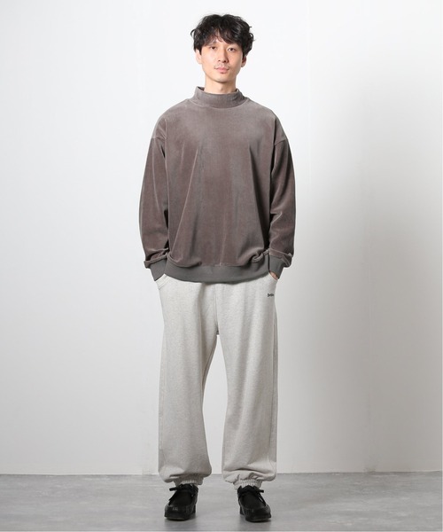 JOURNAL STANDARD（ジャーナルスタンダード）の「コールジャージーハイネックスウェット（スウェット・メンズ・ブラック/アイボリー/シャーベット/ベージュ・MEDIUM/LARGE）」の5枚目の写真