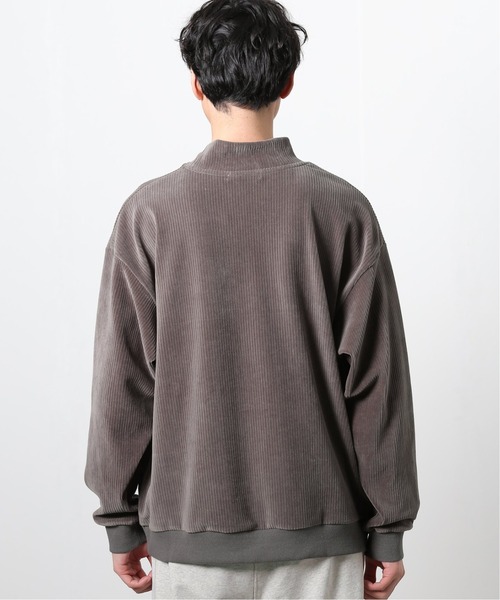 JOURNAL STANDARD（ジャーナルスタンダード）の「コールジャージーハイネックスウェット（スウェット・メンズ・ブラック/アイボリー/シャーベット/ベージュ・MEDIUM/LARGE）」の8枚目の写真