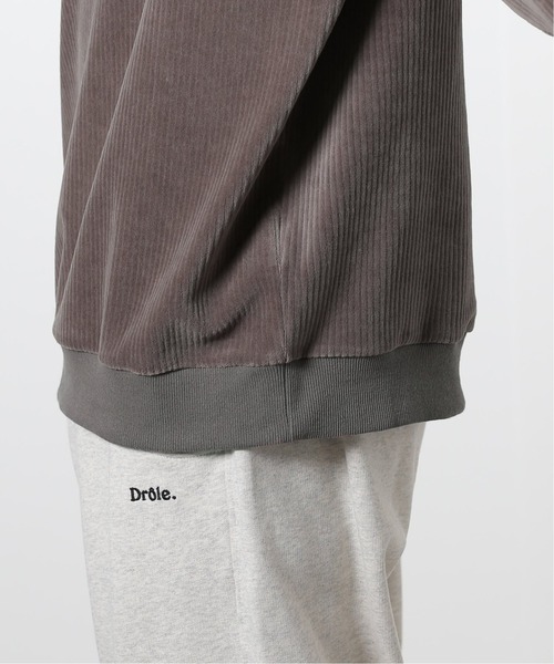 JOURNAL STANDARD（ジャーナルスタンダード）の「コールジャージーハイネックスウェット（スウェット・メンズ・ブラック/アイボリー/シャーベット/ベージュ・MEDIUM/LARGE）」の13枚目の写真