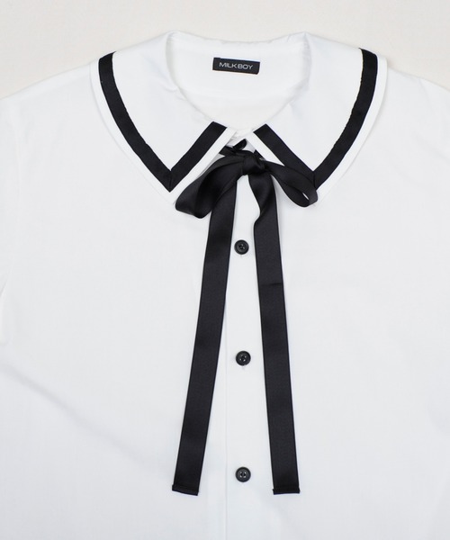 MILKBOY(ミルクボーイ)の「RIBBON TIE SHIRTS(シャツ/ブラウス・レディース・A/B/C・FREE)」の10枚目の写真