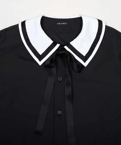 MILKBOY(ミルクボーイ)の「RIBBON TIE SHIRTS(シャツ/ブラウス・レディース・A/B/C・FREE)」の14枚目の写真