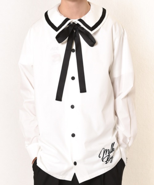 MILKBOY(ミルクボーイ)の「RIBBON TIE SHIRTS(シャツ/ブラウス・レディース・A/B/C・FREE)」の17枚目の写真
