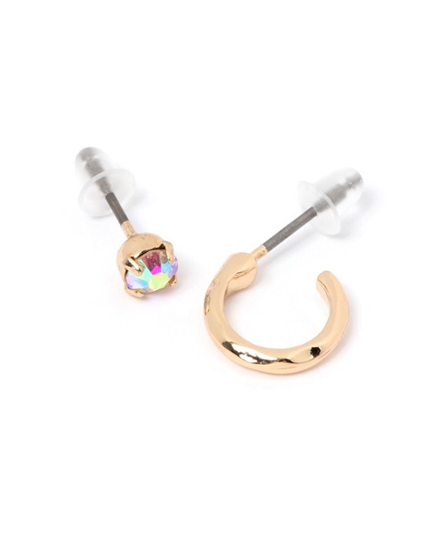 niko and...(ニコアンド)の「10セットプチピアス(ピアス(両耳用)・レディース・グレー/イエロー・0)」の10枚目の写真