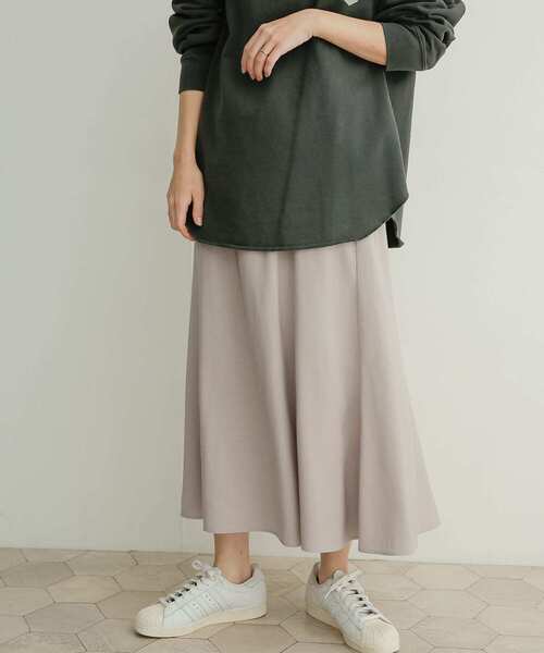 URBAN RESEARCH DOORS(アーバンリサーチドアーズ)の「フィブリルスカート(スカート・レディース・チャコールグレー/ライトグレー・1/0)」の5枚目の写真