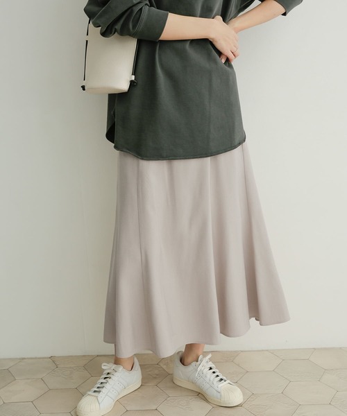 URBAN RESEARCH DOORS(アーバンリサーチドアーズ)の「フィブリルスカート(スカート・レディース・チャコールグレー/ライトグレー・1/0)」の10枚目の写真