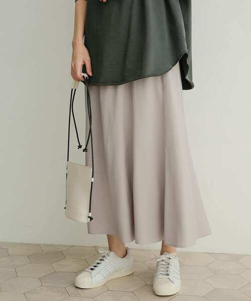 URBAN RESEARCH DOORS(アーバンリサーチドアーズ)の「フィブリルスカート(スカート・レディース・チャコールグレー/ライトグレー・1/0)」の11枚目の写真