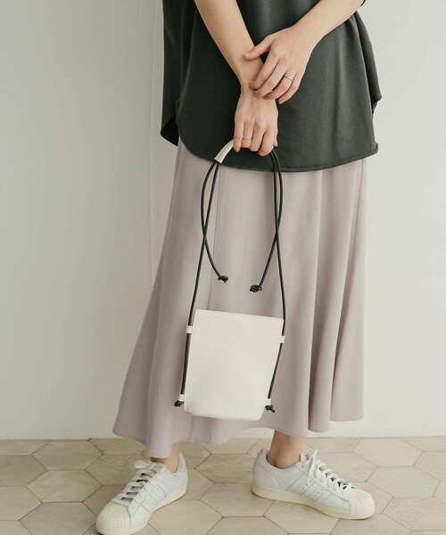 URBAN RESEARCH DOORS(アーバンリサーチドアーズ)の「フィブリルスカート(スカート・レディース・チャコールグレー/ライトグレー・1/0)」の12枚目の写真