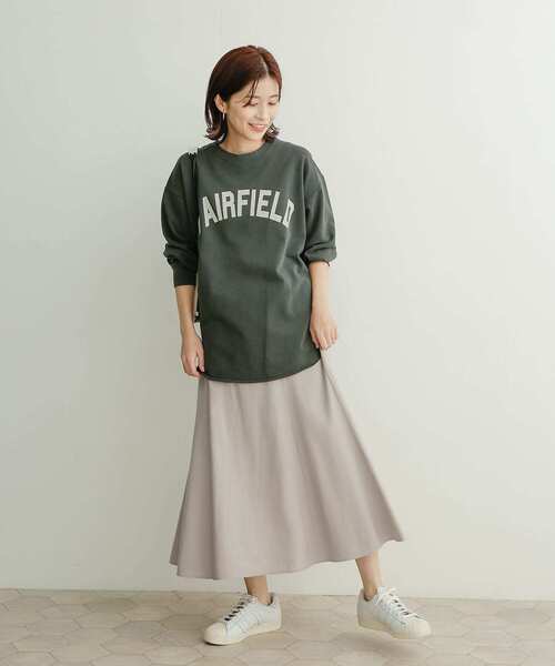 URBAN RESEARCH DOORS(アーバンリサーチドアーズ)の「フィブリルスカート(スカート・レディース・チャコールグレー/ライトグレー・1/0)」の14枚目の写真