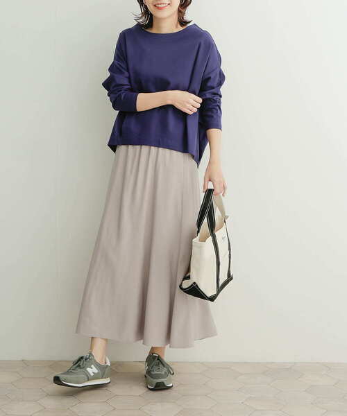 URBAN RESEARCH DOORS(アーバンリサーチドアーズ)の「フィブリルスカート(スカート・レディース・チャコールグレー/ライトグレー・1/0)」の16枚目の写真