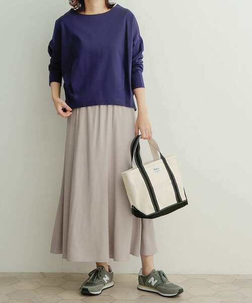 URBAN RESEARCH DOORS(アーバンリサーチドアーズ)の「フィブリルスカート(スカート・レディース・チャコールグレー/ライトグレー・1/0)」の17枚目の写真