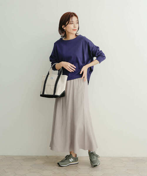 URBAN RESEARCH DOORS(アーバンリサーチドアーズ)の「フィブリルスカート(スカート・レディース・チャコールグレー/ライトグレー・1/0)」の18枚目の写真