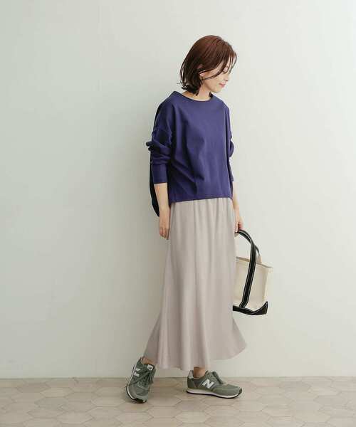 URBAN RESEARCH DOORS(アーバンリサーチドアーズ)の「フィブリルスカート(スカート・レディース・チャコールグレー/ライトグレー・1/0)」の19枚目の写真