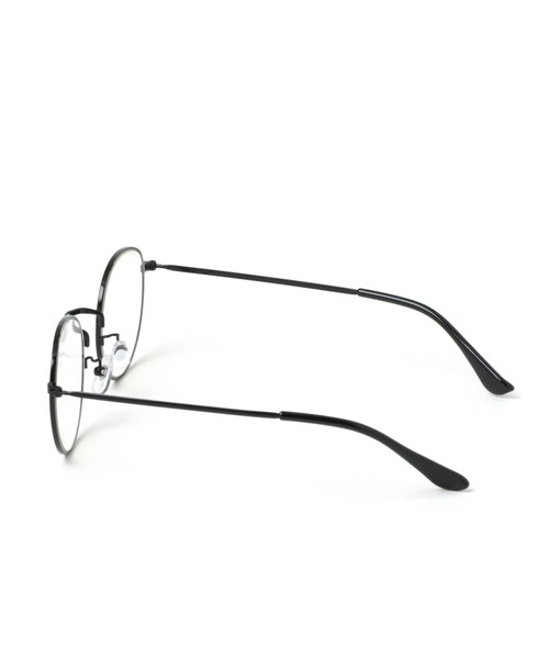 Me%（ミィパーセント）の「メタルカラーフレームメガネ2（メガネ・レディース・ダークブラウン/ブラック系その他・FREE）」の6枚目の写真