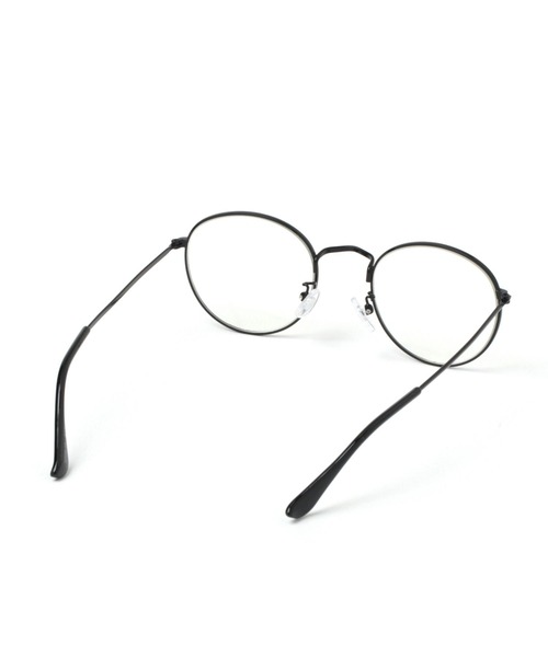 Me%（ミィパーセント）の「メタルカラーフレームメガネ2（メガネ・レディース・ダークブラウン/ブラック系その他・FREE）」の8枚目の写真