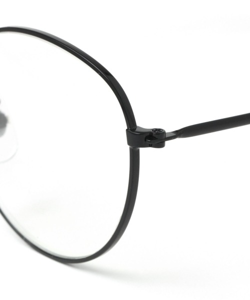 Me%（ミィパーセント）の「メタルカラーフレームメガネ2（メガネ・レディース・ダークブラウン/ブラック系その他・FREE）」の10枚目の写真