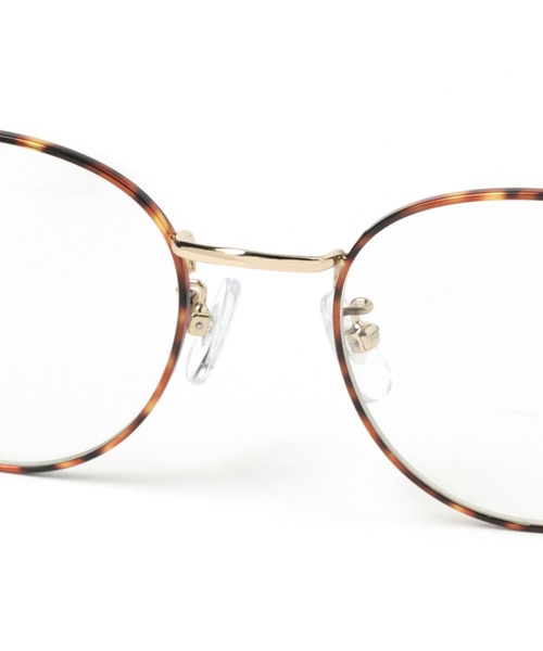 Me%（ミィパーセント）の「メタルカラーフレームメガネ2（メガネ・レディース・ダークブラウン/ブラック系その他・FREE）」の12枚目の写真