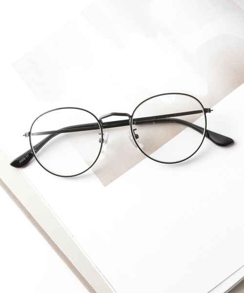 Me%（ミィパーセント）の「メタルカラーフレームメガネ2（メガネ・レディース・ダークブラウン/ブラック系その他・FREE）」の17枚目の写真