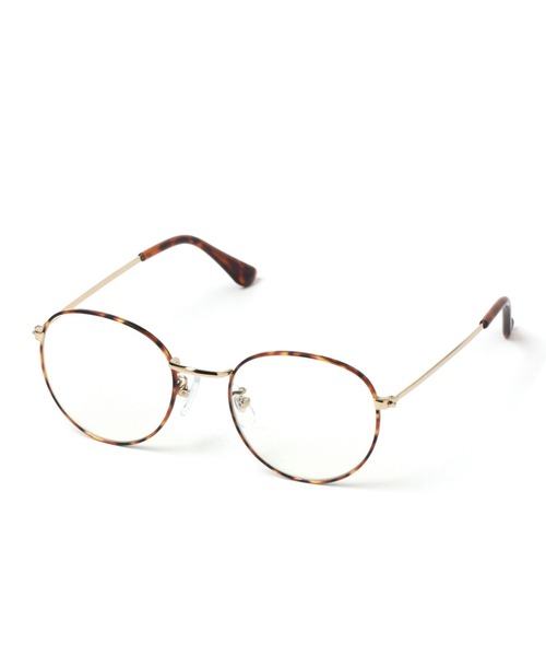 Me%（ミィパーセント）の「メタルカラーフレームメガネ2（メガネ・レディース・ダークブラウン/ブラック系その他・FREE）」の20枚目の写真