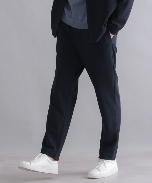 セール】SHIPS: japan quality カルゼ テーパード イージーパンツ 