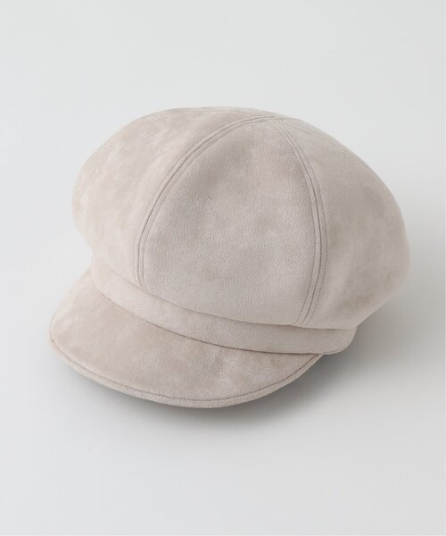 RAY CASSIN（レイカズン）の「ＮＫＴ　スウェードキャスケット（キャスケット・レディース・ブラック/キナリ・FREE）」の6枚目の写真