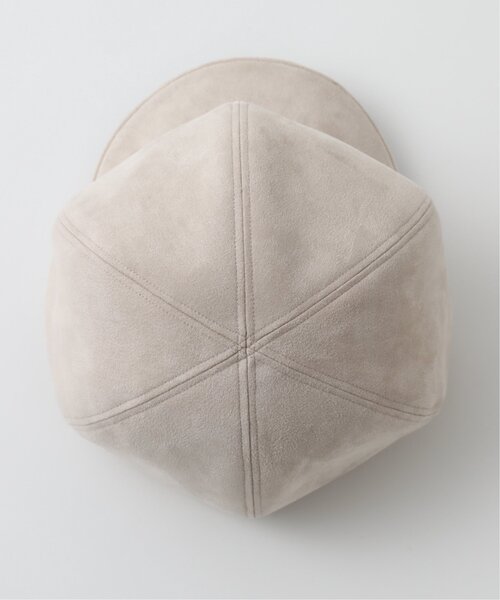 RAY CASSIN（レイカズン）の「ＮＫＴ　スウェードキャスケット（キャスケット・レディース・ブラック/キナリ・FREE）」の8枚目の写真