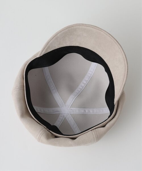 RAY CASSIN（レイカズン）の「ＮＫＴ　スウェードキャスケット（キャスケット・レディース・ブラック/キナリ・FREE）」の10枚目の写真