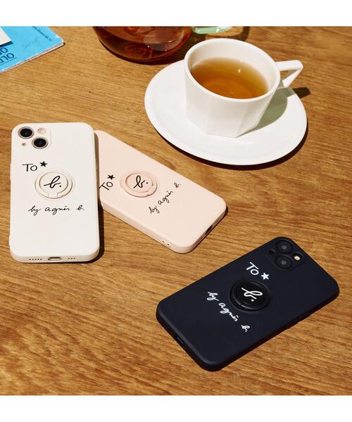 To b. by agnes b.(トゥービーバイアニエスベー)の「WS95 GOODS ケース13ウィズリング(スマホケース/カバー・レディース・ブラック・FREE)」の5枚目の写真