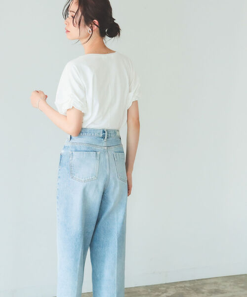 B:MING by BEAMS(ビーミングバイビームス)の「B:MING by BEAMS / 袖ピンチ プルオーバー 22SS(Tシャツ/カットソー・レディース・レッド系その他/ブラック/ラベンダー/オフホワイト・ONE SIZE)」の10枚目の写真