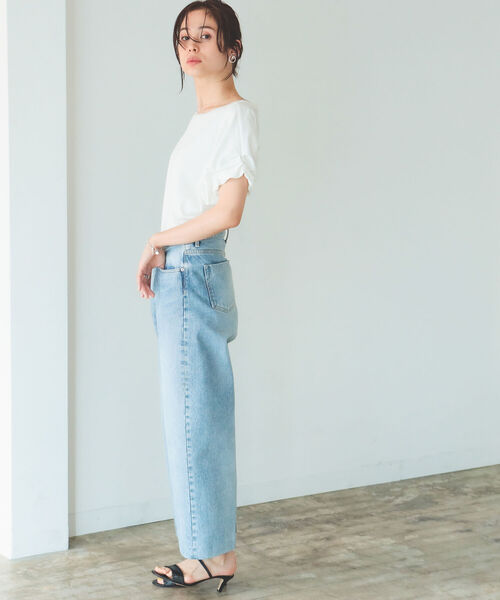 B:MING by BEAMS(ビーミングバイビームス)の「B:MING by BEAMS / 袖ピンチ プルオーバー 22SS(Tシャツ/カットソー・レディース・レッド系その他/ブラック/ラベンダー/オフホワイト・ONE SIZE)」の11枚目の写真