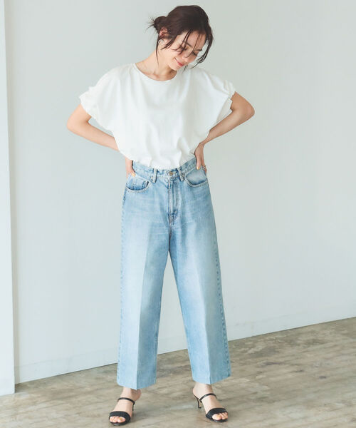 B:MING by BEAMS(ビーミングバイビームス)の「B:MING by BEAMS / 袖ピンチ プルオーバー 22SS(Tシャツ/カットソー・レディース・レッド系その他/ブラック/ラベンダー/オフホワイト・ONE SIZE)」の12枚目の写真