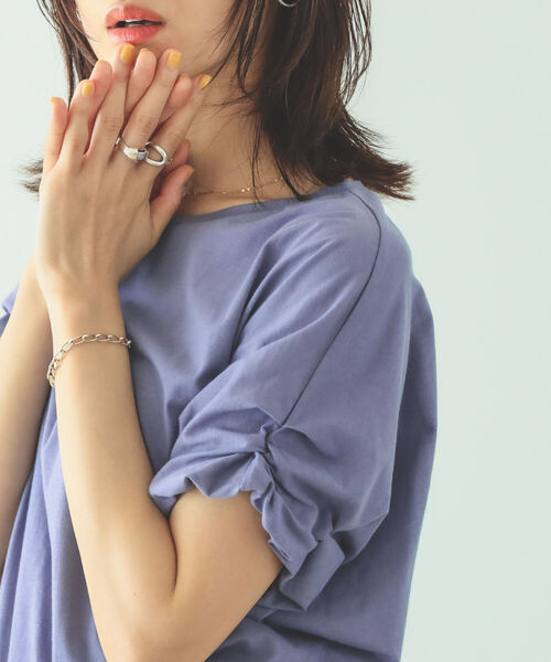 B:MING by BEAMS(ビーミングバイビームス)の「B:MING by BEAMS / 袖ピンチ プルオーバー 22SS(Tシャツ/カットソー・レディース・レッド系その他/ブラック/ラベンダー/オフホワイト・ONE SIZE)」の19枚目の写真