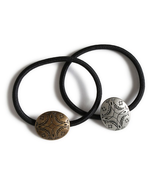 ANCHOR(アンカー)の「スタンプワーク ヘアゴム(ヘアゴム・メンズ・アンティークシルバー/ゴールド・FREE)」の4枚目の写真