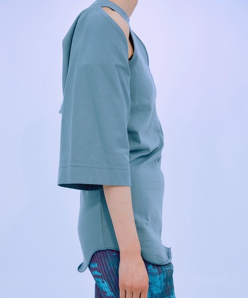 tシャツ THINGS THAT MATTER LAYERED CUT AND SEW TOPS レディース THINGS THAT MATTER（シングス ザット マター）の「THINGS THAT
