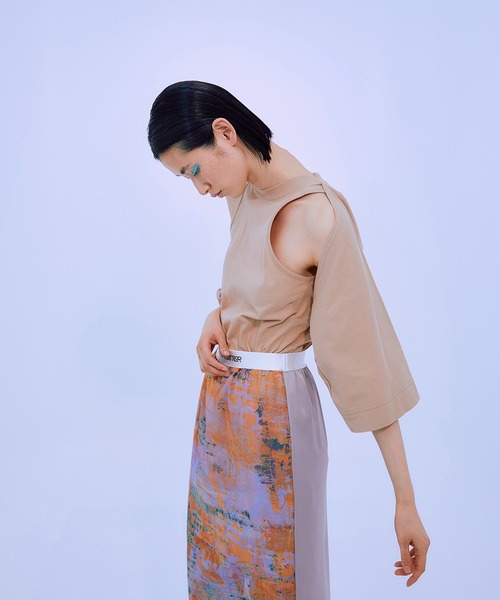 tシャツ THINGS THAT MATTER LAYERED CUT AND SEW TOPS レディース THINGS THAT MATTER（シングス ザット マター）の「THINGS THAT