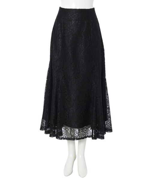 fifth（フィフス）の「バックファスナーレースマーメイドスカート（スカート・レディース・ホワイト/ブラック・M）」の8枚目の写真