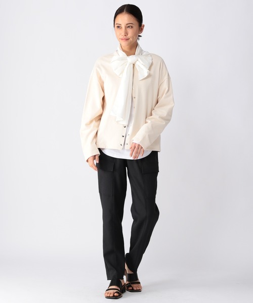 BARNYARDSTORM（バンヤードストーム）の「BARNYARDSTORM / リラックスカーゴパンツ（カーゴパンツ・レディース・ブラック/カーキ・1/2/0/00）」の13枚目の写真