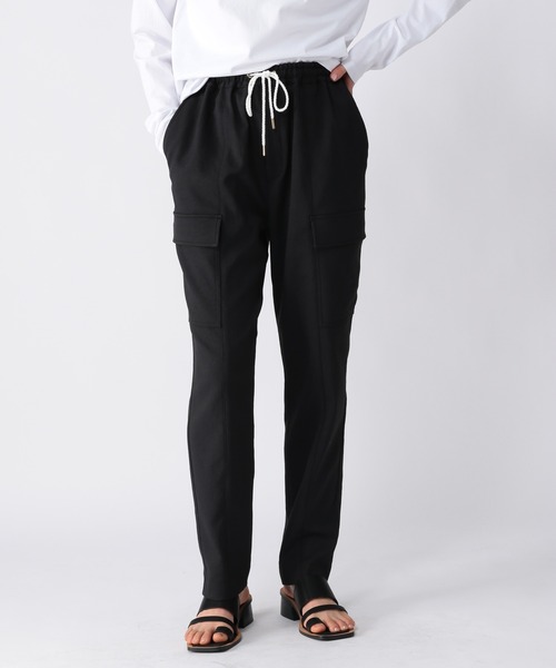 BARNYARDSTORM（バンヤードストーム）の「BARNYARDSTORM / リラックスカーゴパンツ（カーゴパンツ・レディース・ブラック/カーキ・1/2/0/00）」の6枚目の写真