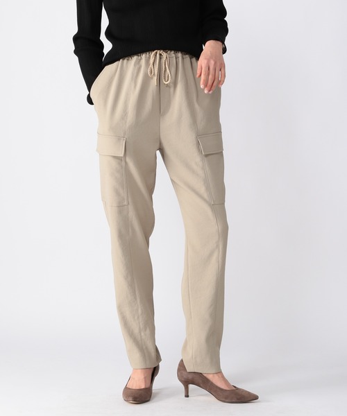 BARNYARDSTORM（バンヤードストーム）の「BARNYARDSTORM / リラックスカーゴパンツ（カーゴパンツ・レディース・ブラック/カーキ・1/2/0/00）」の19枚目の写真