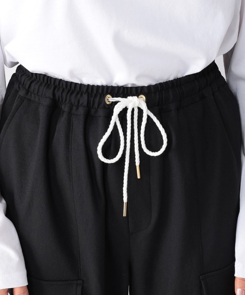 BARNYARDSTORM（バンヤードストーム）の「BARNYARDSTORM / リラックスカーゴパンツ（カーゴパンツ・レディース・ブラック/カーキ・1/2/0/00）」の17枚目の写真