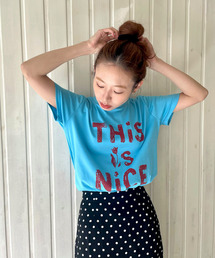 【GIMME GIMME】Tulips T-shirt gimw22s008