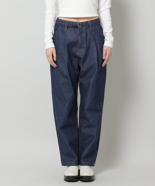 ALAND(エーランド)の「3.3Field Trip/WIDE-LEGデニムパンツ 2279877(デニムパンツ・レディース・ダークブルー・SMALL/MEDIUM)」の7枚目の写真