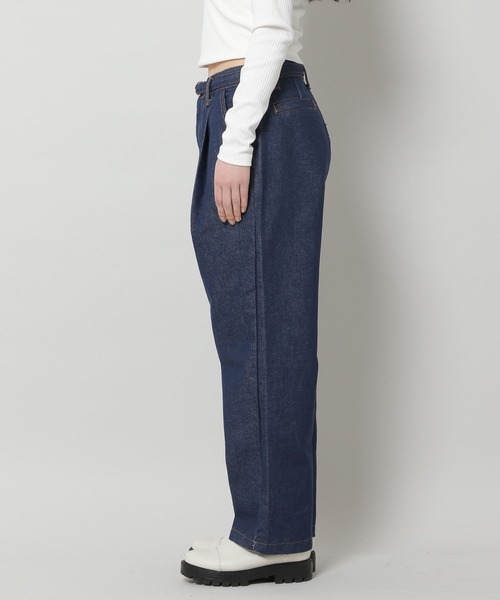 ALAND(エーランド)の「3.3Field Trip/WIDE-LEGデニムパンツ 2279877(デニムパンツ・レディース・ダークブルー・SMALL/MEDIUM)」の8枚目の写真